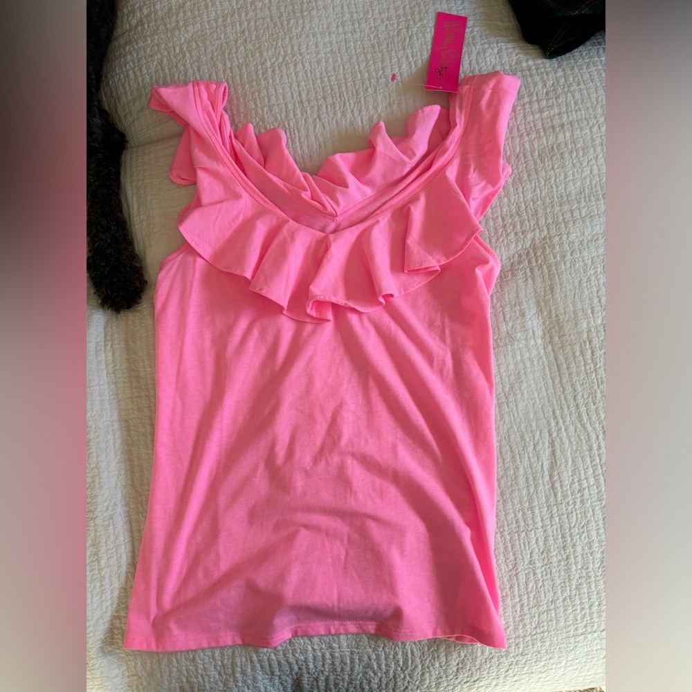 Lilly Pulitzer Alessa Top - Pink, NWT
